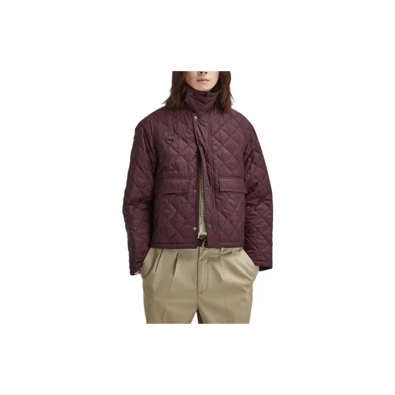 BARBOUR FW24 Jacket Men's Bordeaux Red-1