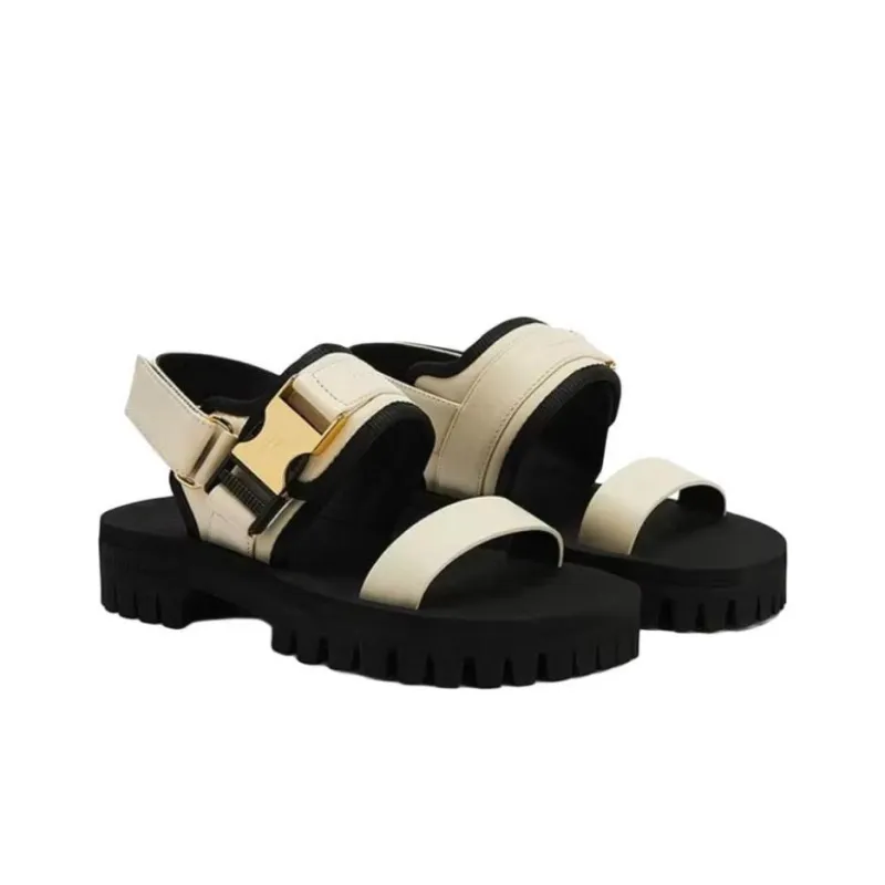Giuseppe Zanotti Shyan Chunky Leather Sandals Women's-2