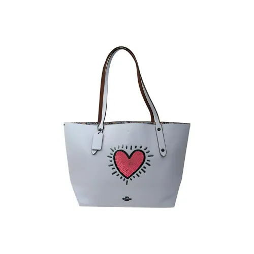 Keith Haring X COACH Market Tote Shoulder Bags