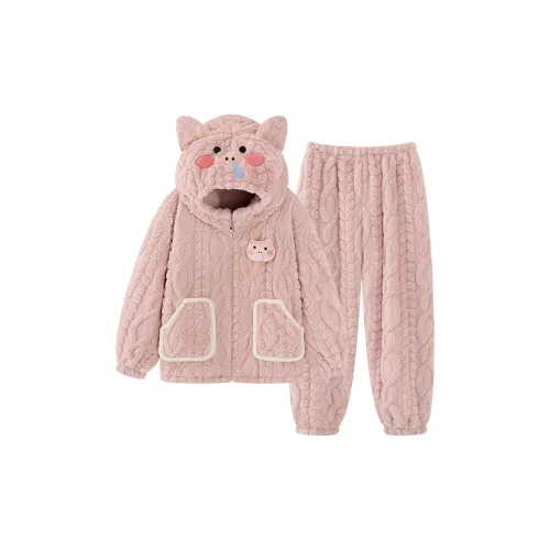 O'MESIK Pajama Set Women's Pink