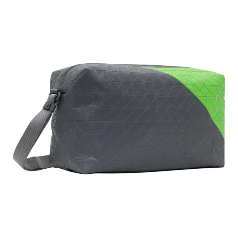 ISSEY MIYAKE Kuro Cotton Shoulder Bag, Crossbody Bag Unisex Light Green-2