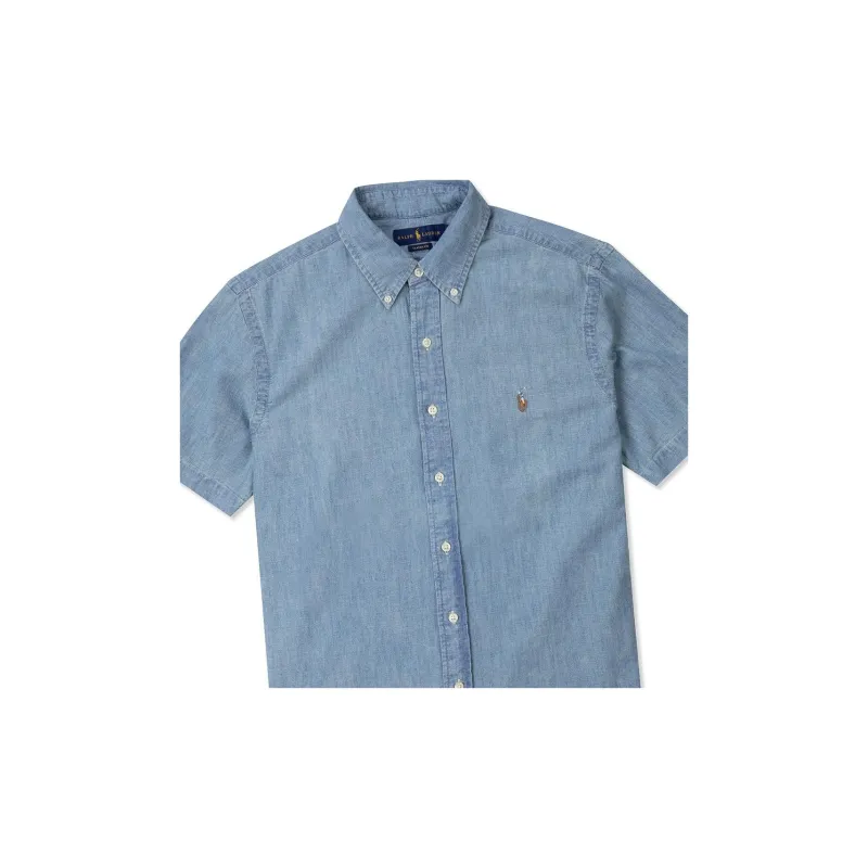 Polo Ralph Lauren Shirt Men's Light Denim-4