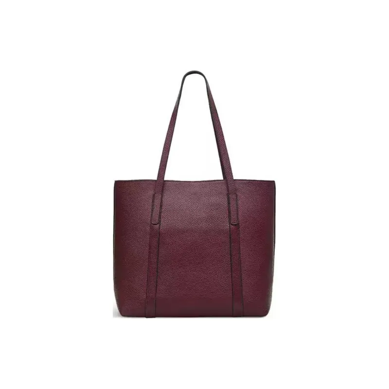 RADLEY Cow Leather Tote Bag Shopping Bag Shoulder Bags Large Size Women's Burgundy-1