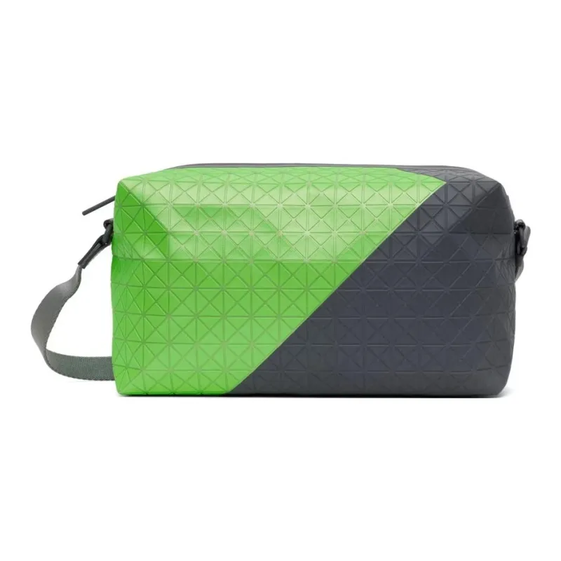 ISSEY MIYAKE Kuro Cotton Shoulder Bag, Crossbody Bag Unisex Light Green-1