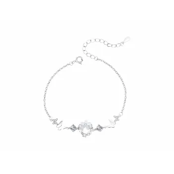 Muyan Colored Glaze Rose Butterfly Bracelet Women's