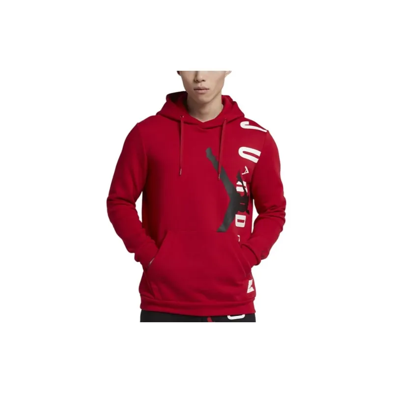 Jordan Sweatshirts Men Gym Red-1