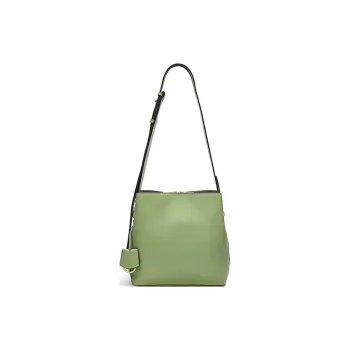 RADLEY Cow Leather Bucket Bags Shoulder Bag Crossbody Bag Medium Size Women's Green