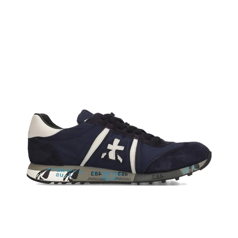 PREMIATA Lucy Low-Top Casual Shoes Men's Blue-1
