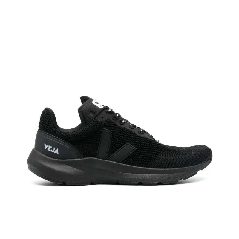 VEJA Marlin V Knit Lace Up Sneakers 'Black'-1