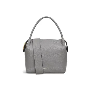 RADLEY Cow Leather Shoulder Bag Crossbody Bag Handbag Medium Size Women's Light Gray