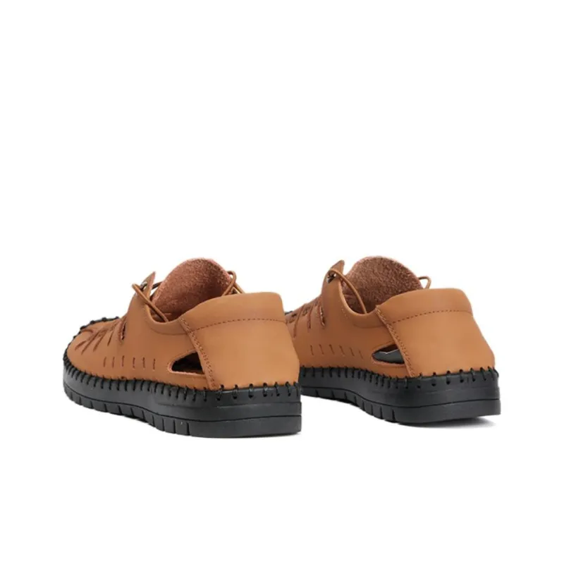 Wit Beach Sandals Men's Light Brown-4