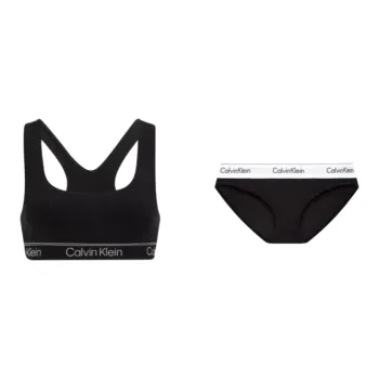 CALVIN KLEIN Underwear Set Women's Space Black