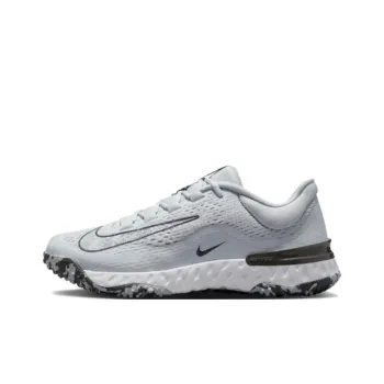 Nike Alpha Huarache Elite 4 Turf Pure Platinum Iron Grey White Wolf Grey Women's