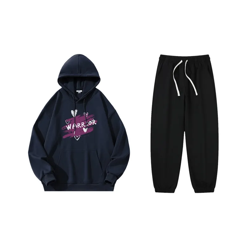 WARRIOR Sweatshirt Sets Unisex-3