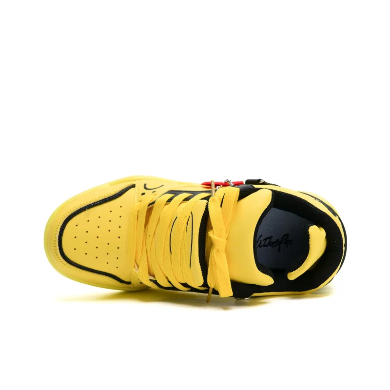 ALI THE FOX Low Top Skateboard Shoes Unisex-1