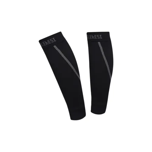 NAILEKESI Running Basketball Leg Guards Breathable Warm Black