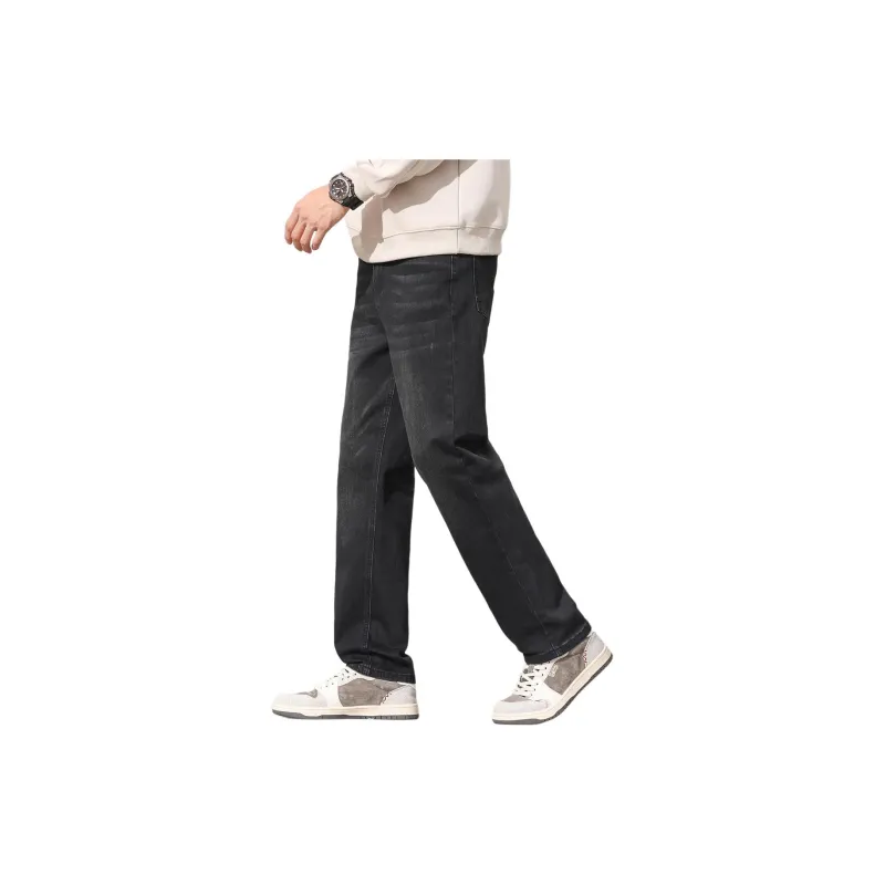 Tonlion Jeans Men Black-4