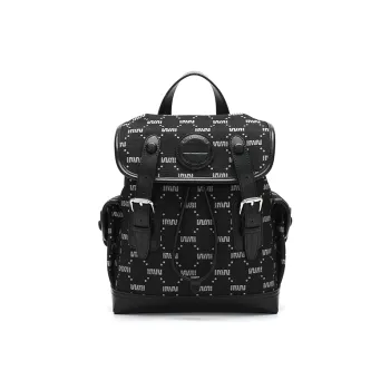 SEPTWOLVES Polyester Backpack Regular Women's Black