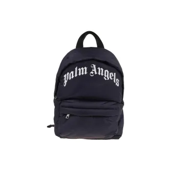 PALM ANGELS Logo patch Zip up Backpack