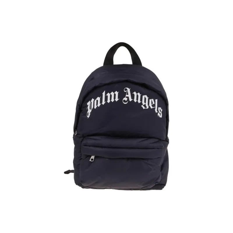 PALM ANGELS Logo patch Zip up Backpack-0