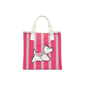 RADLEY Canvas Canvas Bag Tote Bag Shopping Bag Handbag Medium Size Women's Pink