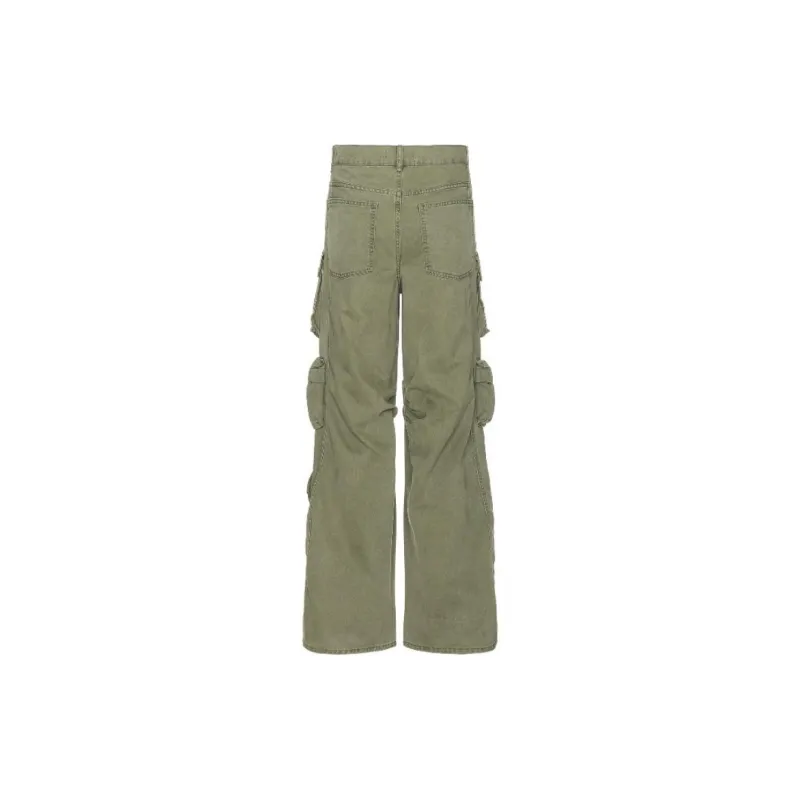Jaded London Cargo Pants Unisex Green-1