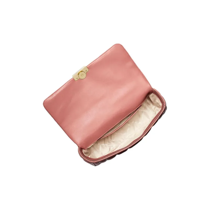 MICHAEL KORS Leather Handbag Shoulder Bag Women's Rose Pink-2