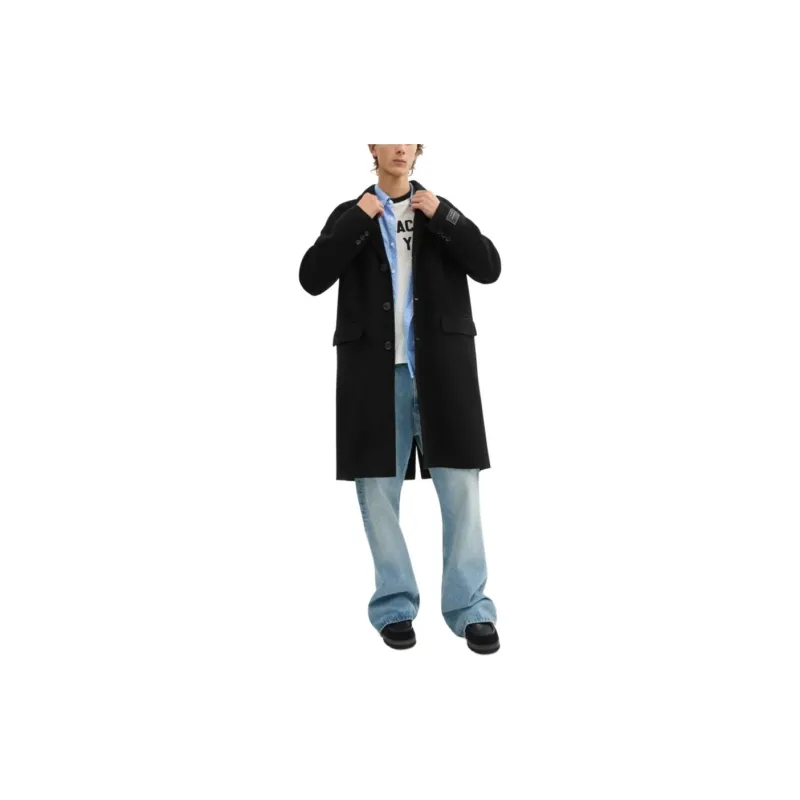 COACH Coats Unisex Black-1