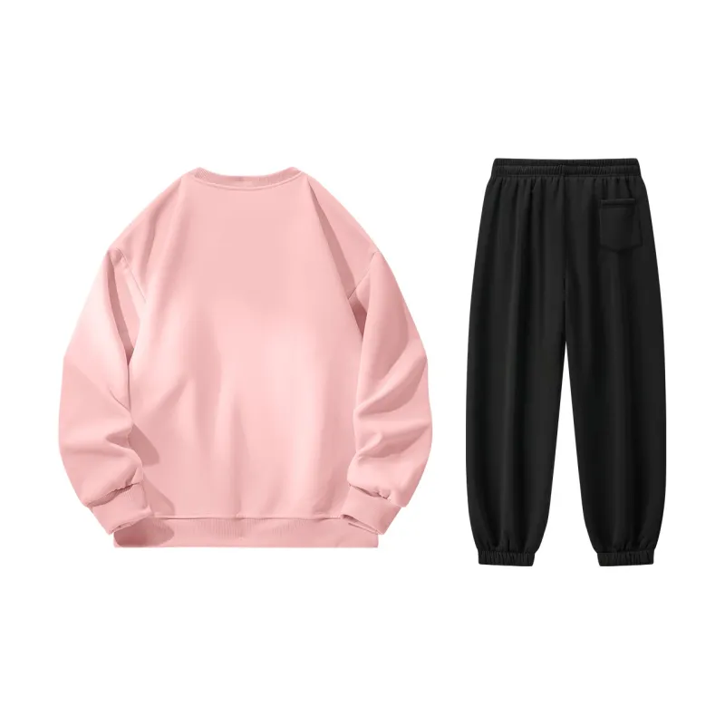 Small Columns Under The Sea Sweatshirt Set Unisex-5