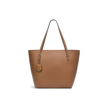 RADLEY Cow Leather Tote Bag Shopping Bag Handbag Shoulder Bag Large Size Women's Brown