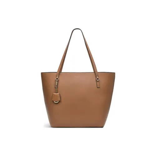 RADLEY Cow Leather Tote Bag Shopping Bag Handbag Shoulder Bag Large Size Women's Brown