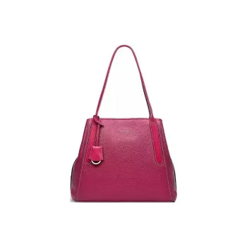 RADLEY Cow Leather Handbag Shoulder Bag Large Size Women's Pink