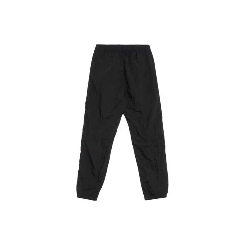 STONE ISLAND Logo patch Elasticated waist Track Pants-1