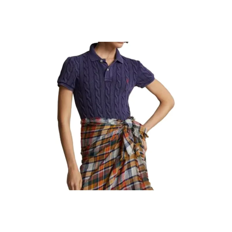 Polo Ralph Lauren FW22 Polo Shirt Women's Blue-3