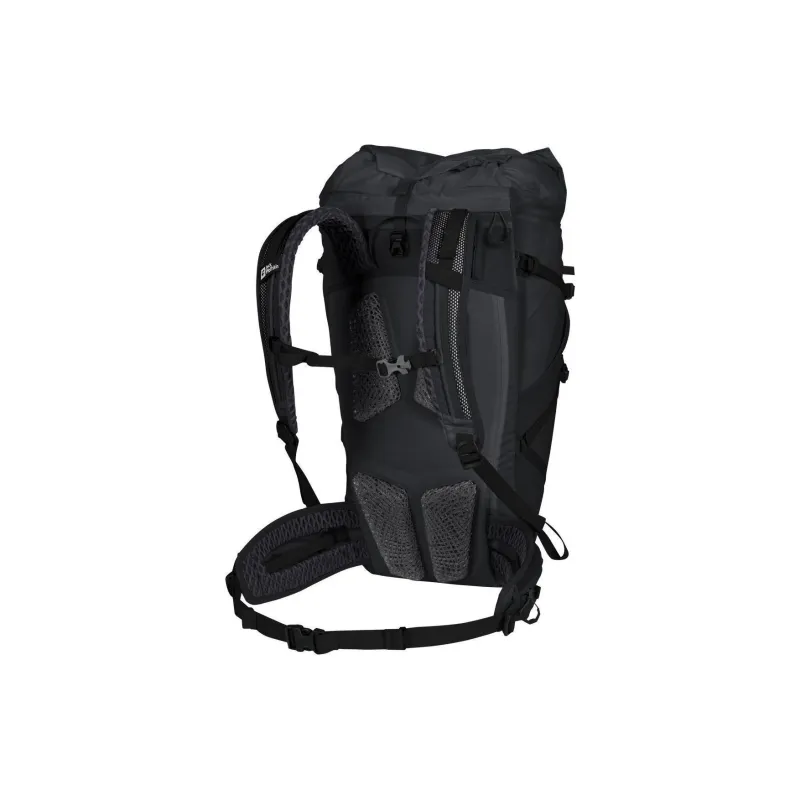 Jack Wolfskin Polyamide Outdoor Mountaineering Bag Backpack Regular Unisex Black-2