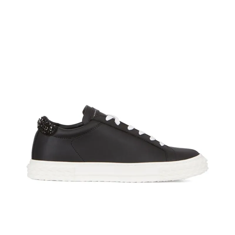 Giuseppe Zanotti/GZ Blabber Low Top Skateboard Shoes Men's Black-1