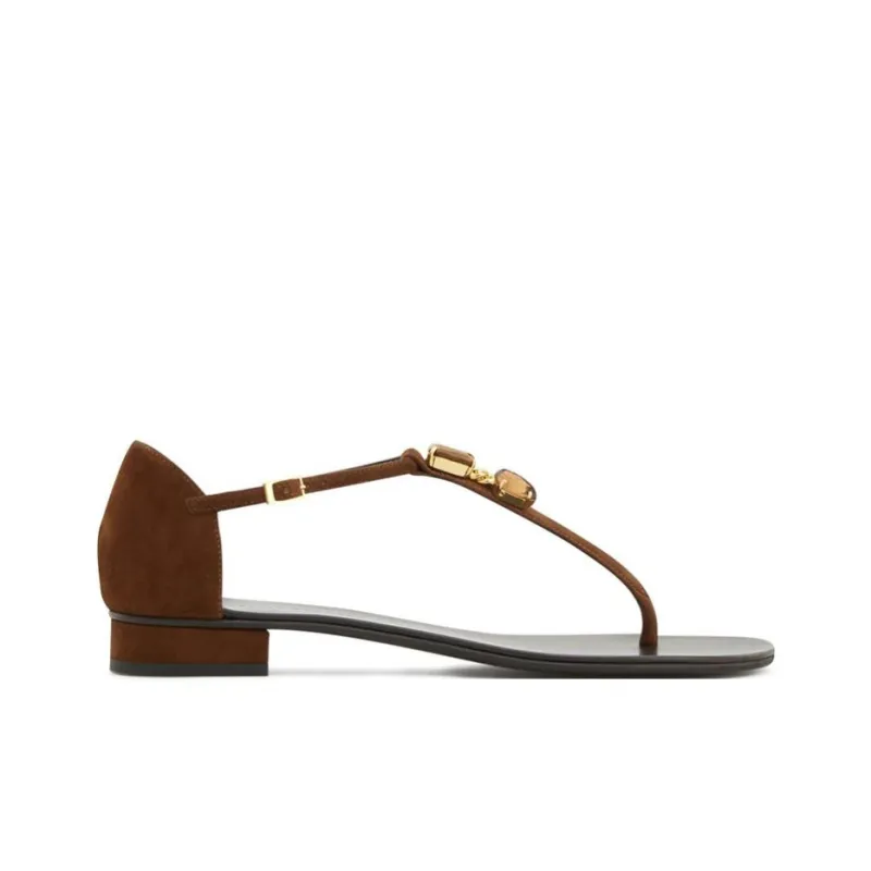 Giuseppe Zanotti/GZ Evie Strap Sandals Women's Tan-1