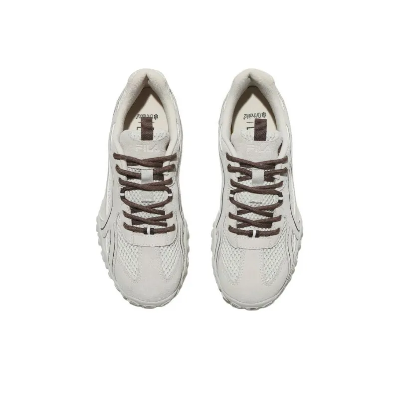 FILA Eschape Anti Slip Wear Resistant Low Top Casual Shoes Unisex Gray-3
