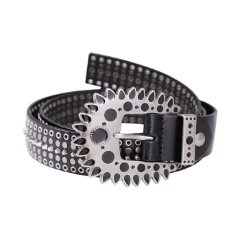DND4DES Cow Leather Belts Unisex 4cm
