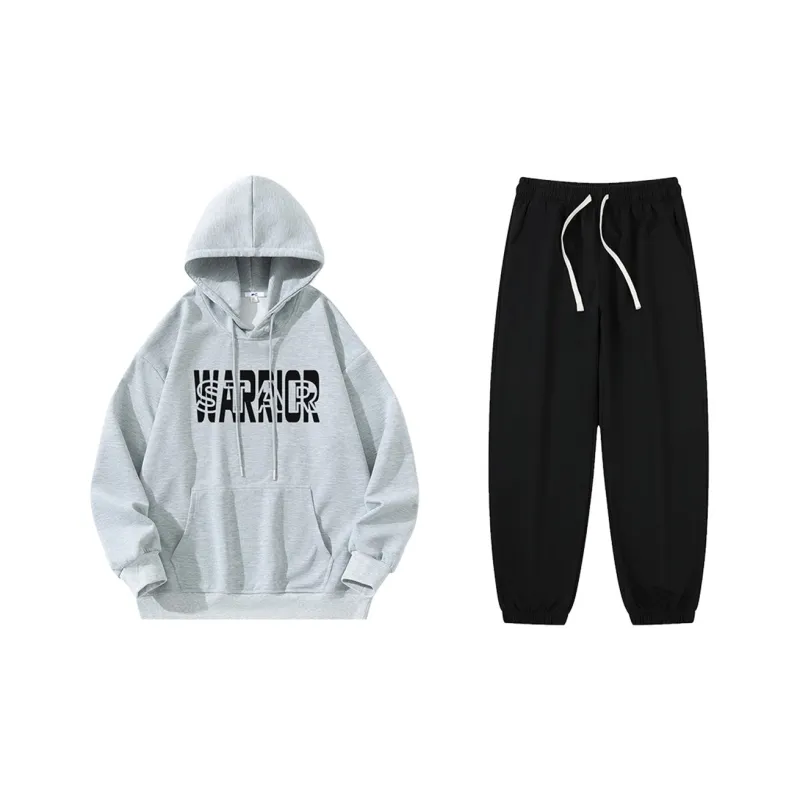 WARRIOR Sweatshirt Sets Unisex-13