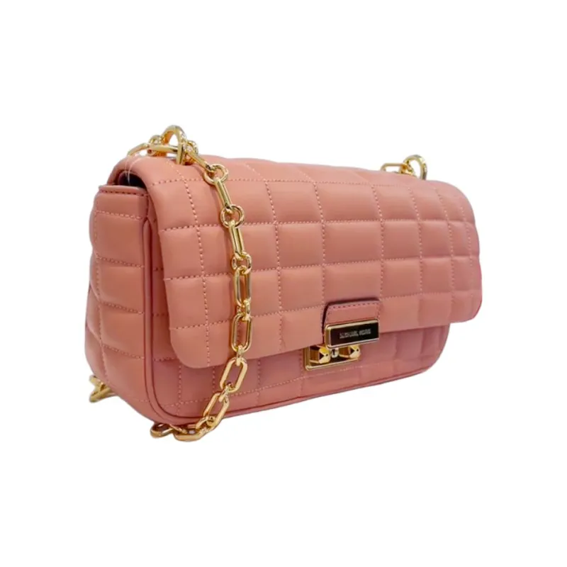 MICHAEL KORS Leather Handbag Shoulder Bag Women's Rose Pink-1