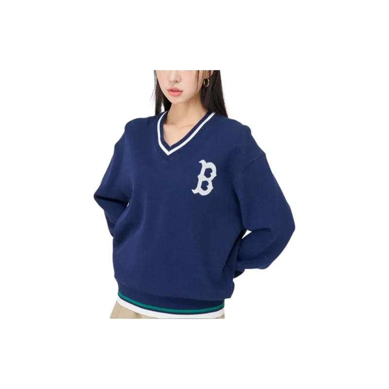 MLB Sweaters Men Blue-2