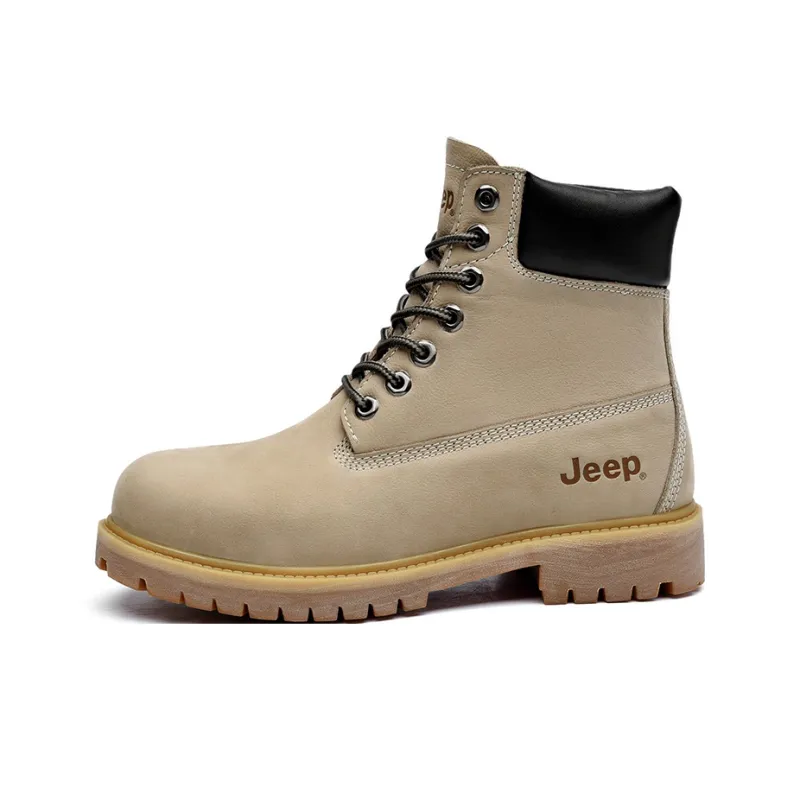 Jeep Outdoor British Style Short Martin Boot Unisex-15