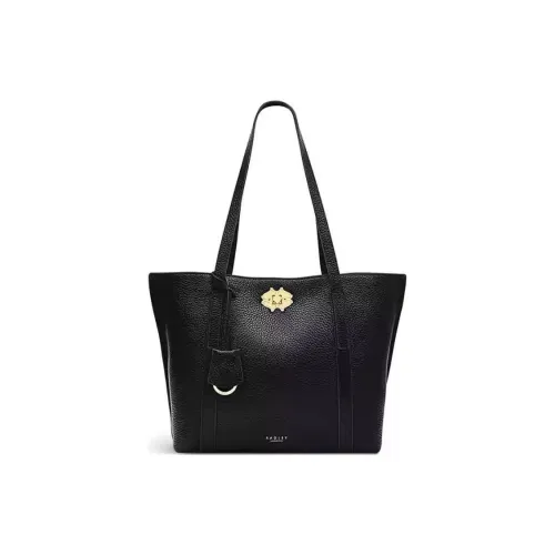 RADLEY Cow Leather Tote Bag Shopping Bag Shoulder Bags Medium Size Women's Black