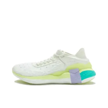 DECATHLON Kalenji Cushioned Slip Resistant Breathable Support Low Top Running Shoes Men's Ecru