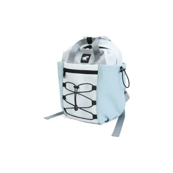 VAOPER Nylon Backpack Women's Gray Blue/Khaki