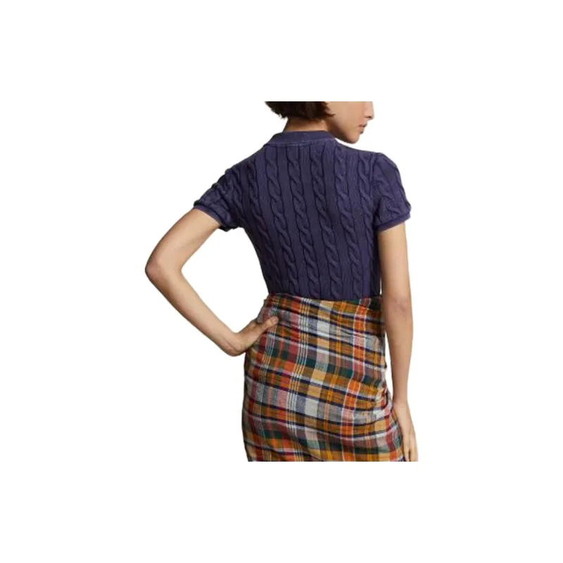 Polo Ralph Lauren FW22 Polo Shirt Women's Blue-4