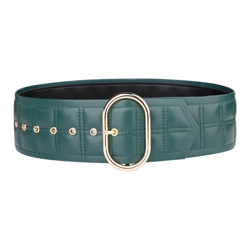 Jaylen Oos Sheepskin Leather Belts Women's 7.4cm-16