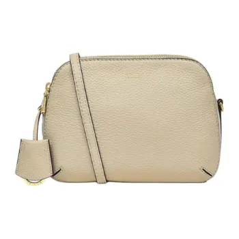 RADLEY Cow Leather Shoulder Bag Crossbody Bag Small Size Women's Beige