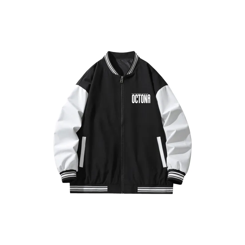 Small Columns Under The Sea Baseball Jacket Unisex-1
